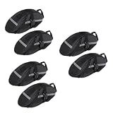 Yardwe Bolsa De Herramientas De 6 Uds Kit De Herramientas Bolsa De Herramientas Bolsa Trasera Bolsa De Nailon Bolsa Trasera para Bicicleta