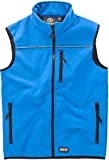 Work Team Chaleco Softshell Aire Libre Liso Hombre Celeste XL