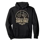 California Riders - Camiseta de ciclismo Santa Cruz Sudadera con Capucha
