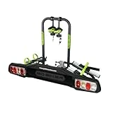 GO BIKER portabicicletas para 2 a 4 Bicicletas Bola de Remolque, soporta 15kg x Carril, Brazos Ajustables, Apto Todo Tipo de Bicicletas, Doble Cierre de Seguridad antirrobo (Beat 2 Bicicletas)