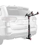 Allen Sports Deluxe+ - Portabicicletas de liberación rápida para 2 Bicicletas de 1 1/4 Pulgadas y 2 Pulgadas, Enganche Modelo 820QR, Color Negro
