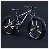 USMASK Bicicletas 26 Pulgadas para Hombres Mujeres Bicicletas Giant Tire Mountain Trail para Niñas para Niños, Bicicleta de Acero de Acero de Alta Resolución de Doble Colaboración con Bicicletas Todot