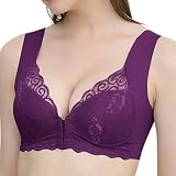 POLPqeD Breast Form Bra & Breast Inserto de Silicona para Trajes Cosplay Sujetador Deportivo Mujer Tallas Grandes Modern Cotton Unlined Bralette Sujetador Deportivo para Mujer