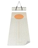 mubusi Esterilla Yoga Sunset Multicolor 60x150 cm - Esterilla Fitness Gruesa 8 mm - Esterilla Deporte para Gimnasio en Casa - Colchoneta Gimnasia para Ejercicio en Casa - Yoga Mat Gym