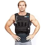 Runfast/max 12lbs-140lbs ajustable chaleco lastrado
