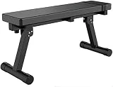 WEHQ Banco de Peso Ajustable, Banco de Ejercicio Regulable Pulse Plegable Plana Sit-up Junta, Dos en uno Polivalente del músculo Abdominal de Entrenamiento con Mancuernas Inicio