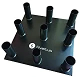 Sveltus Rack Bastidor para Barras olímpicas, Unisex Adulto, Negro