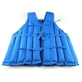 Chaleco de peso Chaleco de peso 8 kg Chaqueta de arena invisible de la arena Chaleco de arena Chaqueta de agua Chaleco de arena Running Formación Suministros Ejercicio Entrenamiento Chaleco (Color: Az