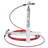 BRANK SPORTS - Cuerda Saltar 3.5m - Profesional Comba de Saltar para Saltos Dobles y Boxeo - Comba Crossfit para Cardio y Pérdida de Peso - Kit de Entrenamiento y Cuerda de Saltar Adulto