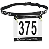 VeloChampion Cinturon para Número de Competición de Triatlón (Cinturon para número de competición)