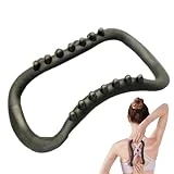 Círculo de fitness, anillo de yoga para estiramiento de espalda, anillo ergonómico antideslizante para estirar la pierna trasera, anillo de ejercicio con herramienta central portátil, círculos de yoga