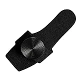 Pantuflas abiertas de verano sin cordones para la playa para mujer, a la moda, transpirables, sandalias de plataforma para mujer, talla 11, Black, 39 EU