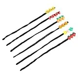 minkissy 6 Uds Secador De Pelo Rizado Herramientas Para Peinar El Cabello Rizador De Ondas Rizadores De Pelo En Espiral Rulos Para El Cabello Varilla Para Rizar Sin Calor Diadema Cinta De