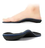 Plantillas ortopédicas fascitis plantar, plantillas de descarga metatarsianos, alivio pies planos, pies cavos, espolón calcáneo, plantillas deportívas para hombre y mujer (46)