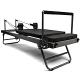 ZEOYHPOR Reformador de Pilates Plegable Equipo De Yoga Reformador Máquina Reformadora De Pilates Cama De Entrenamiento For Moldear El Cuerpo De Pilates For Equipos De Entrenamiento,002
