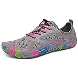 SAGUARO Hombre Mujer Zapatillas Barefoot, Rosa Pink, 39