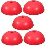 Yardwe 5 Uds Pelota De Masaje Semicircular Pelota De Paso Deportiva Pelota De Paso para Jardín De Infantes Pelota De De Ejercicio Pelota De para Entrenamiento