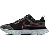 NIKE React Infinity Run FK 2, Zapatillas para Correr Hombre, Ridgerock Chile Red Black Green Glow Photon Dust, 42.5 EU
