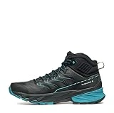 SCARPA Rush Mid 2 GTX Botas impermeables Gore-Tex para hombre, Antracita/Ottanio, 14.5-15 Women/13.5-14 Men