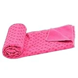 BESPORTBLE Toalla Deportiva Manta De Bolsillo Toalla De Secado Rápido Bikram De Gimnasio De Secado Rápido Toalla De Secado Rápido Rosa Estera Sin Yoga Manta para Pilates Estera De Yoga