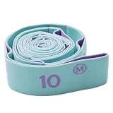 PHCOZY 1 Pcs Bandas elásticas de Resistencia Fitness elásticas y Bandas de Yoga Estiramiento Banda Ceinture elástica Correa elástica elástica Banda de látex Banda para Yoga para Fitness Pilates