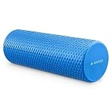Navaris Rodillo para Pilates - Rodillo de Espuma EVA para Masaje Fitness Yoga Gym - Foam Roller para Entrenamiento Muscular Equilibrio Elasticidad