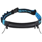 Cinturón para Correr, Riñonera Running Bolsa de Correr, riñonera Deportiva, cinturón para Correr, Correr, Deporte, Fitness, Apto para Todos los Smartphones (Negro), Negro , Sporty Wind