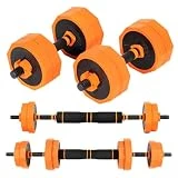 ALLINLIFE Mancuernas,Pesas y Mancuernas Ajustables 10KG,Mancuernas con Pesas y Barra de Extensión,Juego de Pesas de Entrenamiento para Equipos de Gimnasio en Casa