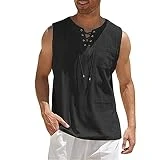 Tiukalh Chaleco Hombre Trabajo Camisas Hombre Baratas Ultraligero y BacteriostáTico Verano Casual BotóN Muscular Deportivas Fitness Slim Fit Camiseta de Fitness para Gimnasio