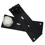 FOMIYES 2 Uds Tela De Flores Accesorios Para El Cabello Donut Para El Cabello Bandas Elásticas Para El Cabello Accesorios Para El Cabello Fabricante De Bollos De Pelo Perezoso Hábil