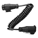 CGEAMDY Cableado del Remolque, 13-13 Pin Cable De Extensión Remolque, Cable Alargador para Remolques De Caravana, Cable Alargador para Coches, Camiones, Remolques, Caravanas, Barco, Portabicicletas