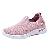 BLIBUNALA Zapatos de plataforma para mujer, con plataforma, informales, informales, para correr, cómodos, deportivos, para mujer, antideslizantes, para caminar, ligeros, de secado rápido, zapatos de
