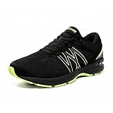 Zapatillas Running Hombre Zapatos Deportivos Correr Deporte Gimnasio Caminar Trail Running Ligeras Antideslizantes Transpirables Casual Zapatos Verde 43 EU