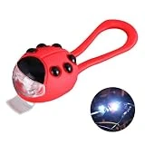 Luz LED Trasera Delantera para Bicicleta Lámpara para Scooter para Niños Faro para Cochecito para Niños Lindo Mini Luz Silicona para Bicicletas Luz Brillante para Bicicleta Faro Accesorio