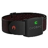 COOSPO HW9 Pulsómetros Banda Frecuencia Cardiaca Bluetooth5.0 Ant+ con Memoria Sensor LED, HRV Zona IP67 Impermeable Rechargeable Heart Rate Monitor Bracelet Compatible con Wahoo Strava Polar