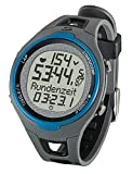 SIGMA SPORT Reloj de Pulso PC 15.11, frecuencia cardíaca con Correa para el Pecho, ECG preciso, Impermeable, Gris/Azul
