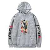AWANO Popular Sudadera con Capucha De Animación Beastars Sudadera Deportiva Niños Y Niñas Moda Ocio Alojamiento Original Otoño E Invierno Sudadera con Capucha-color04||XXL