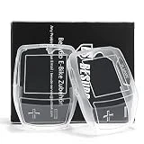 Besudo Funda protectora (2 unidades, para unidad de control Bosch Purion, 100% transparente e impermeable] – Protector de pantalla transparente de Bosch Intuvia–Accesorios para bicicleta eléctrica