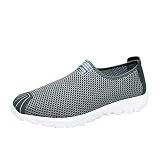 FKoexedsny Zapatillas Hombre Fantasía Zapatos de Moda Zapatos de Deporte Pareja Zapatos ligeros Running Zapatillas para Hombres Zapato Hombre Cómodo Verano, Azul oscuro., 43 EU
