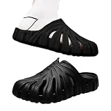 JINGLING Zapatillas de ducha para hombre | Zapatillas de secado rápido en forma de hoja, sandalias de baño antideslizantes con suela gruesa ultra acolchada