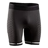 Lurbel Spirit Shorts, Mallas de Trail Running, Mallas Cortas de Correr, Mallas Transpirables y Anti-Olor, Mallas técnicas. Mallas de Hombre (Marengo, Mediana - M)
