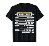 Ciclismo Ciclismo Divertido Mecánico De Bicicleta Tarifa Por Horas Camiseta