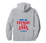 FITTEST DE MI CASA Sudadera con Capucha
