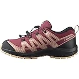 Salomon XA Pro V8 Climasalomon Waterproof Zapatillas de Exterior para Niños, Ajuste preciso, Agarre en todo tipo de terrenos, Look deportivo, Earth Red, 38