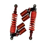 Amortiguador motocicleta Universal 320mm 12,5 'amortiguador para moto suspensión trasera para Scooter ATV Motor Quad doble cilindro naranja