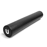 unycos - Foam Roller EPP, Rodillo de Espuma EPP para Masaje Muscular, Longitud 90 cm, Ø 15cm, Cilindro Ligero para Aliviar Puntos Gatillo, Fitness, Yoga y Pilates (Negro)