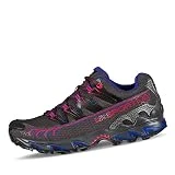 La Sportiva Ultra Raptor Woman GTX, Zapatillas de Trail Running Mujer, Carbon/Love Potion, 38 EU