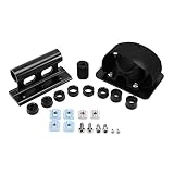 Huusuei Upgrade - Soporte de para bicicleta ( rápido, eje enchufable, soporte para portabicicletas, color negro