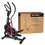 Bicicleta elíptica Spokey Lotus+ con Rueda Delantera, Entrenamiento de máxima Seguridad, Bicicleta elíptica para casa, Entrenamiento Profesional en casa