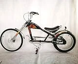 Rosetta Sport LA, Bicicleta baja tipo chopper, negro, 20